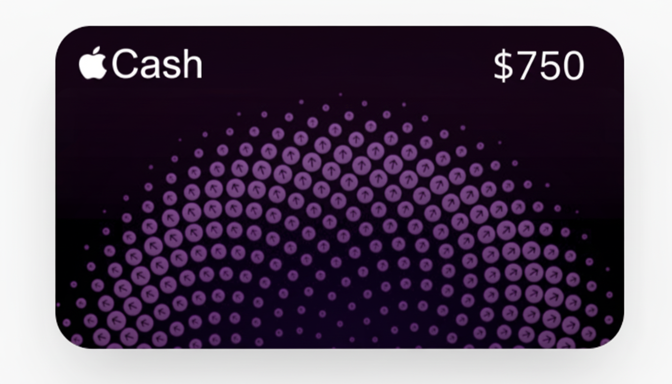 Apple Cash Card $750